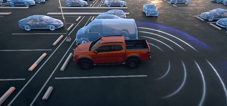 Isuzu D-MAX Sicherheit Vorbeifahrtwarnung 