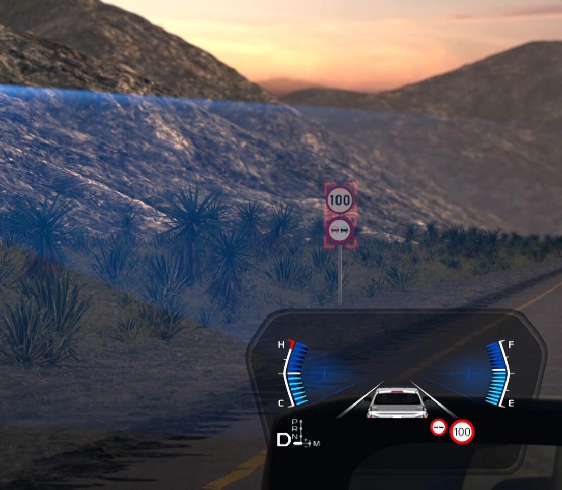 Isuzu D-MAX Sicherheit Verkehrszeichenerkennung